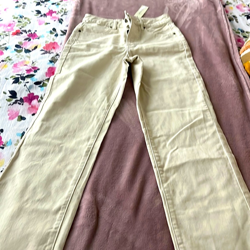 Cream colored jean from Francesca’s !